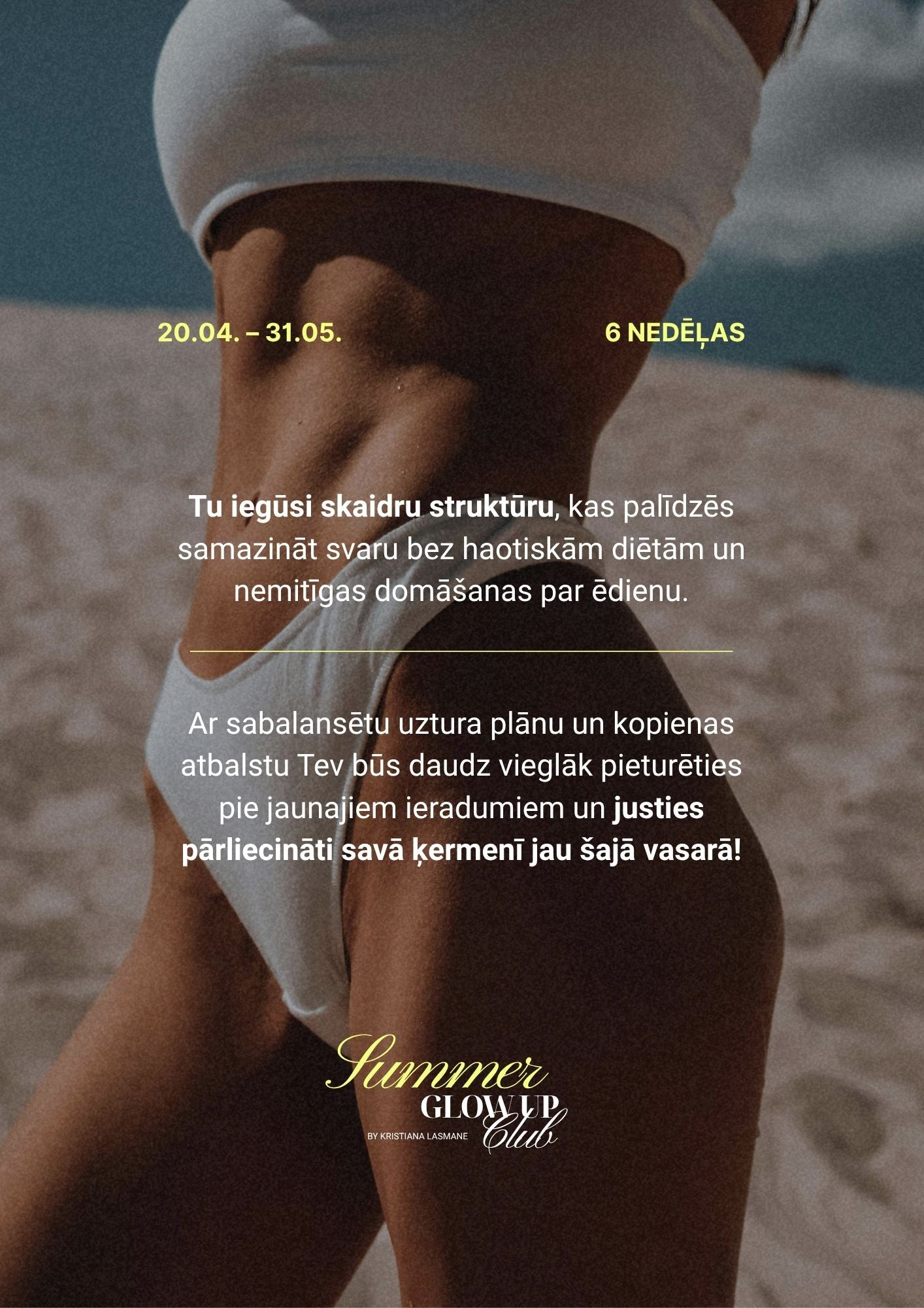 6 nedēļu uztura projekts